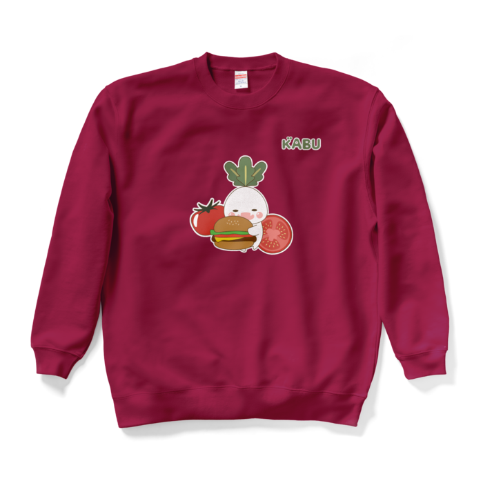 スウェット - XL - バーガンディ