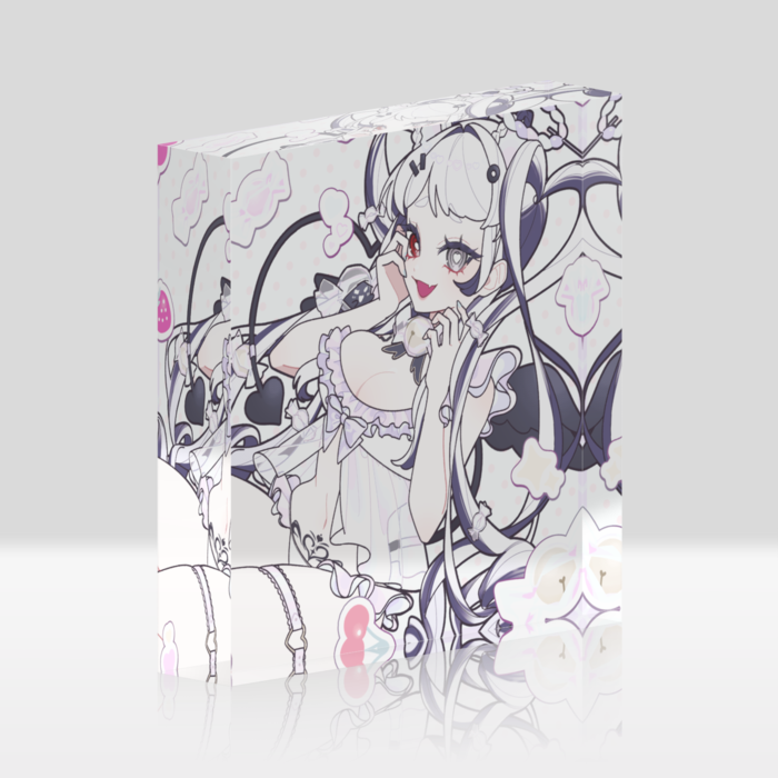 アクリルブロック - 100x100mm