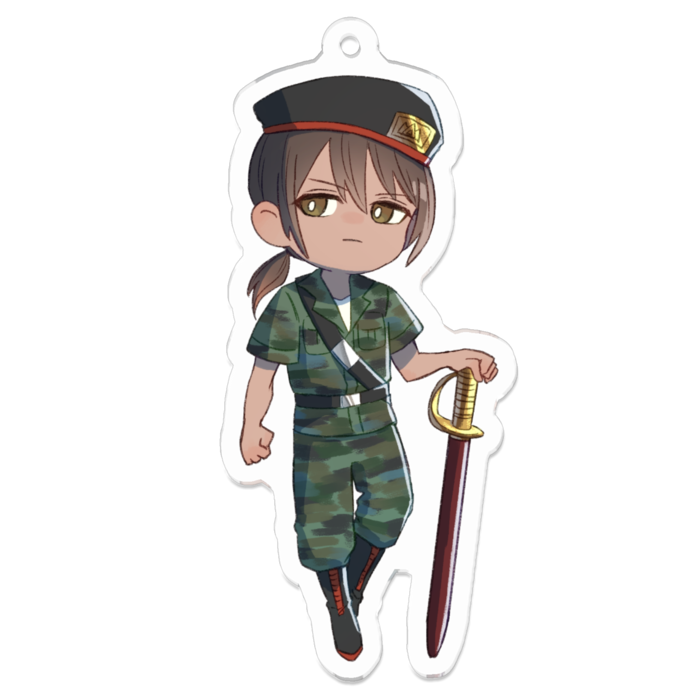 アクリルキーホルダー - 70 x 70 (mm)