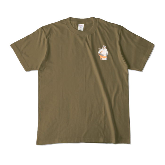 カラーTシャツ - M - オリーブ (濃色)