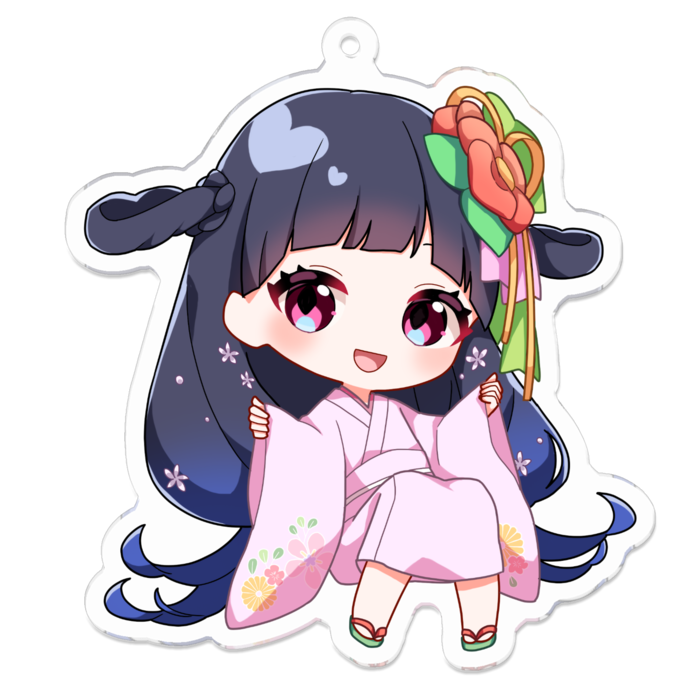アクリルキーホルダー - 70 x 70 (mm)