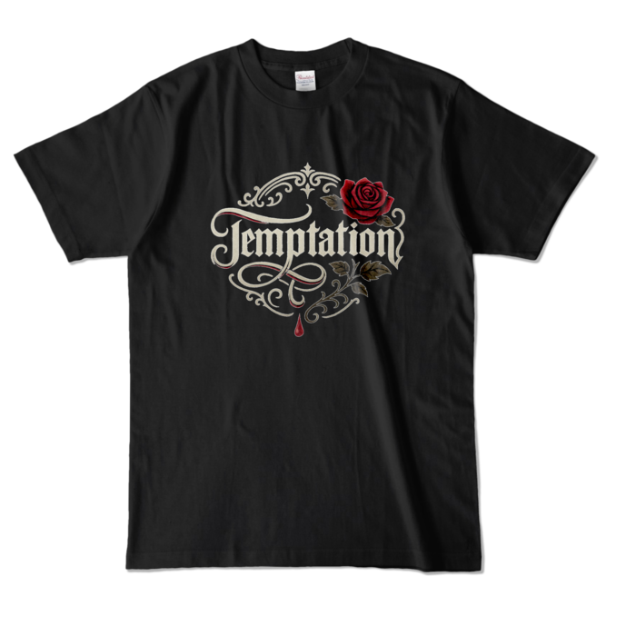 カラーTシャツ - L - ブラック (濃色)