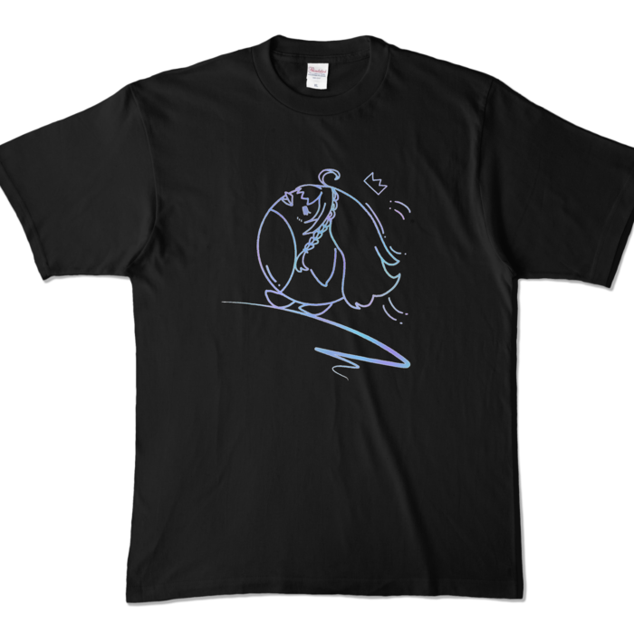 カラーTシャツ - XL - ブラック (濃色)