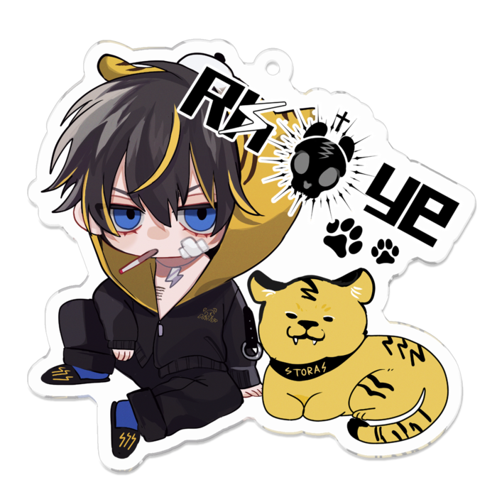 アクリルキーホルダー (ロゴあり)