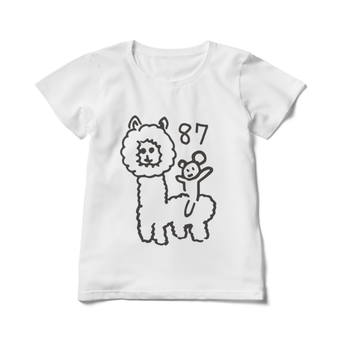 レディースTシャツ - L - 白