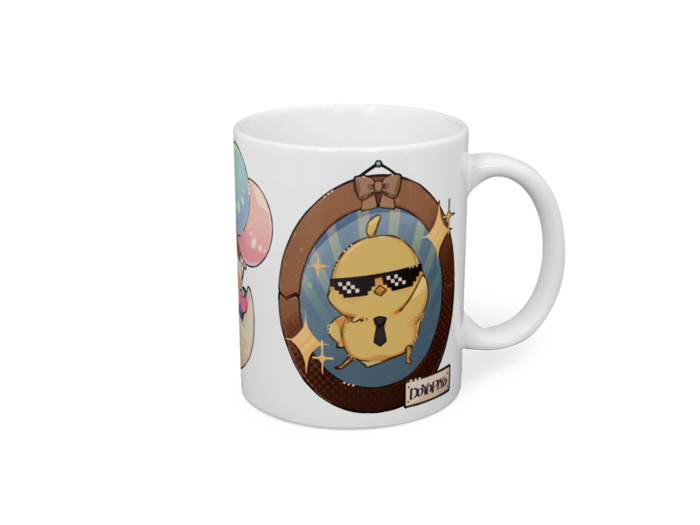 マグカップ - 直径 8 cm / 高さ 9.5 cm