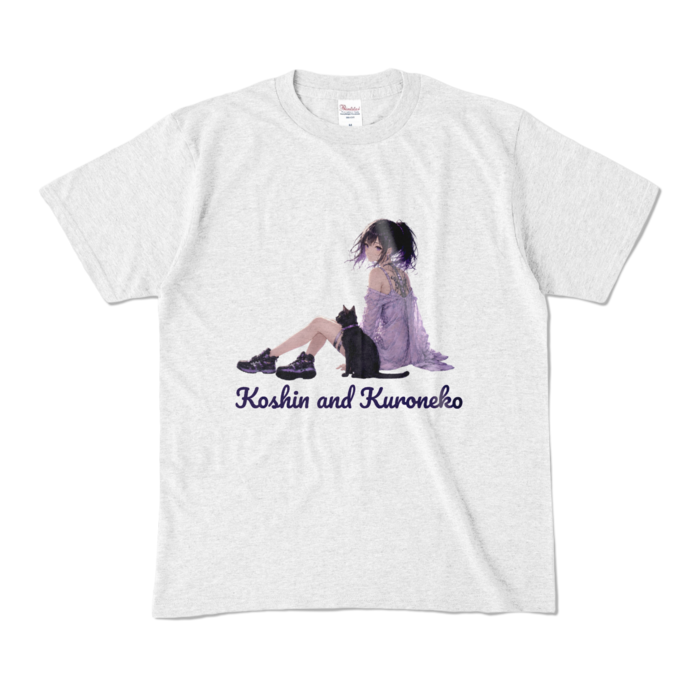 カラーTシャツ - M - アッシュ (淡色)