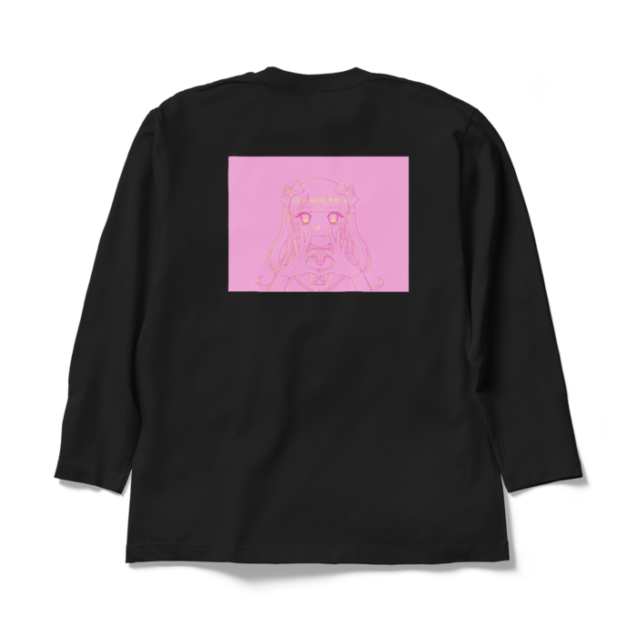 ロングスリーブTシャツ - XL - ブラック