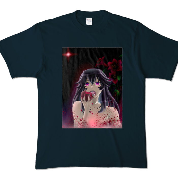 カラーTシャツ - XL - ネイビー (濃色)