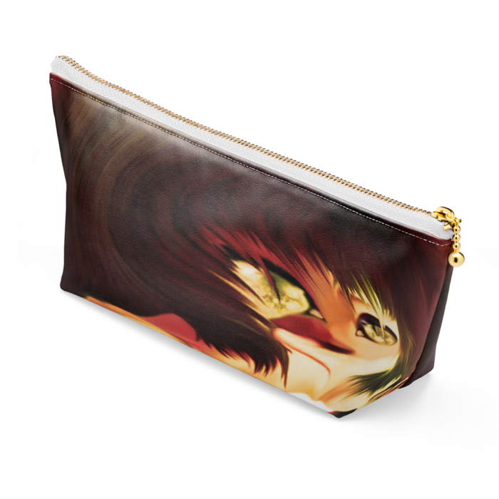 ポーチ - 長さ21.5cm / 高さ10cm - ホワイト