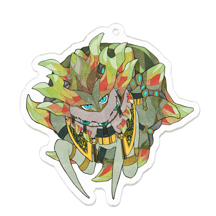 アクリルキーホルダー - 70 x 70 (mm)