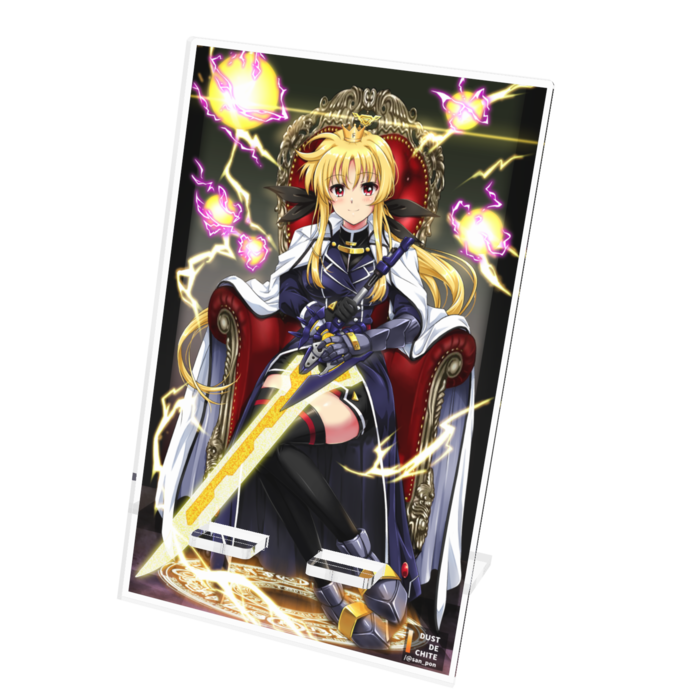 【A_フェイト・T・ハラオウン】アクリルスマホスタンド - 100x160mm