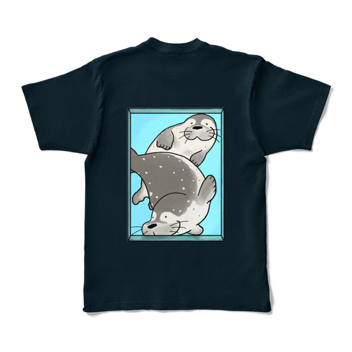 カラーTシャツ - XL - ネイビー (濃色)