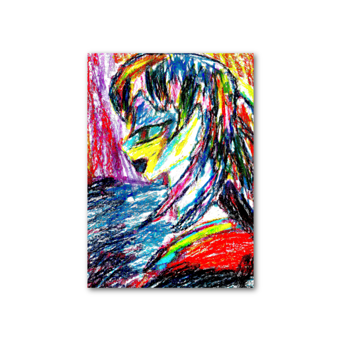 フォト風カード - 縦 - 片面