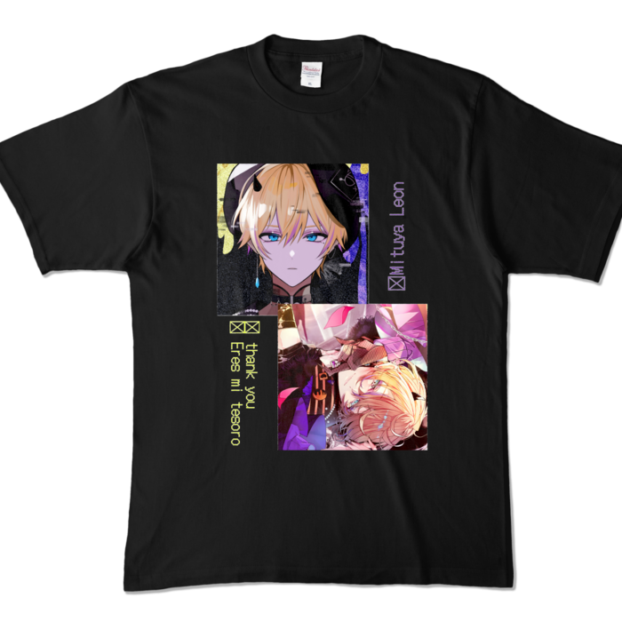 カラーTシャツ - XL - ブラック (濃色)