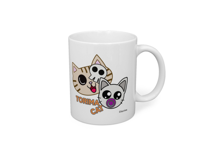 マグカップ - 直径 8 cm / 高さ 9.5 cm