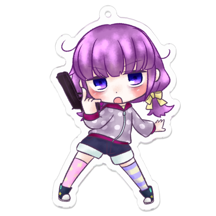 アクリルキーホルダー - 70 x 70 (mm)