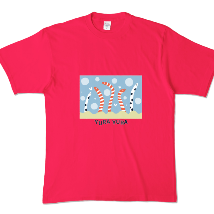 カラーTシャツ - XL - ホットピンク (濃色)