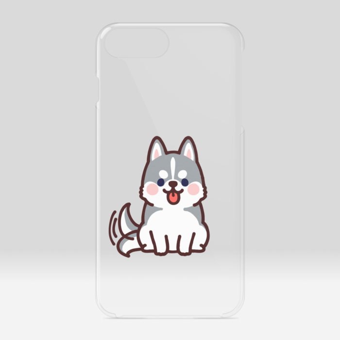 クリアiPhoneケース - iPhone 6 Plus / 7 Plus / 8 Plus