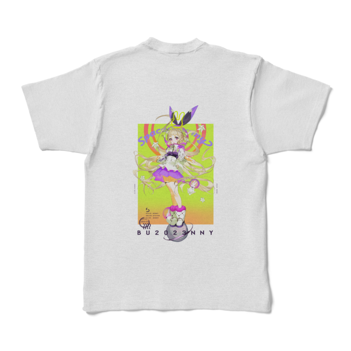カラーTシャツ - XL - アッシュ (淡色)