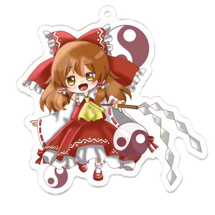 アクリルキーホルダー - 70 x 70 (mm)