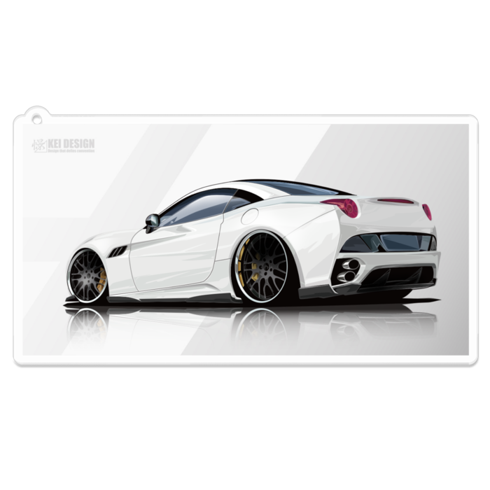 アクリルキーホルダー - 100 x 100 (mm)