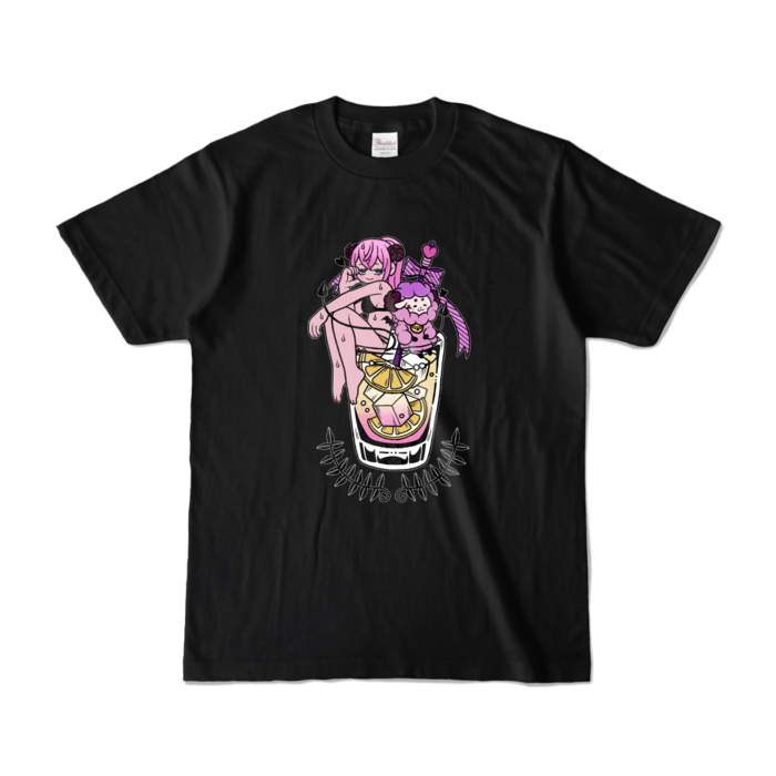 カラーTシャツ - S - ブラック (濃色)