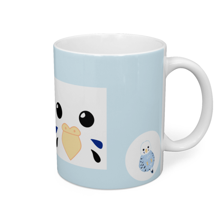 マグカップ - 直径 8 cm / 高さ 9.5 cm