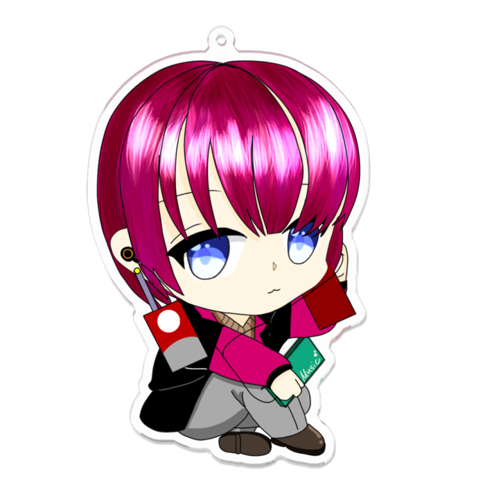 アクリルキーホルダー - 100 x 100 (mm)