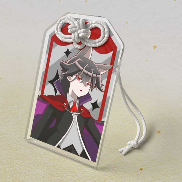 アクリルお守り - 50 × 80mm - ゼイロス