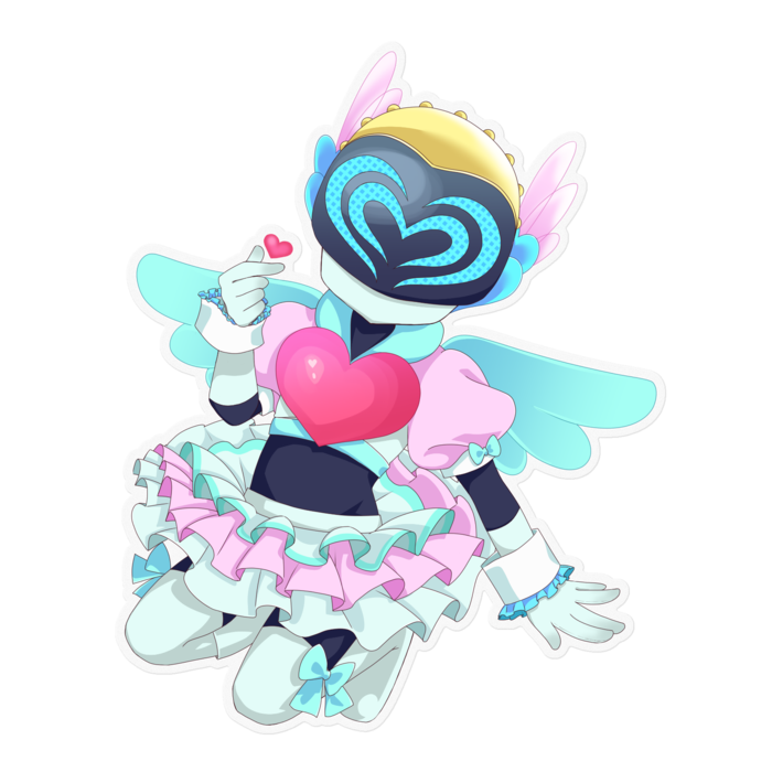 ステッカー - 160 x 160 (mm)