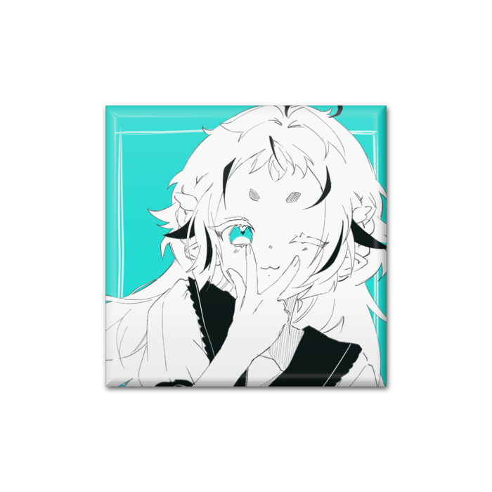 缶バッジ - 四角形40mm