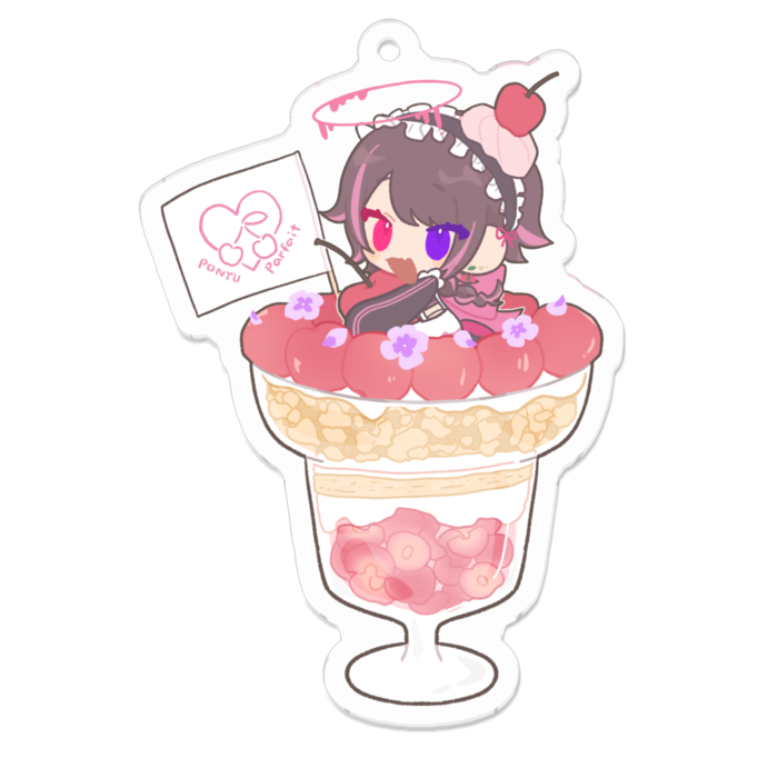 アクリルキーホルダー - 70 x 70 (mm)