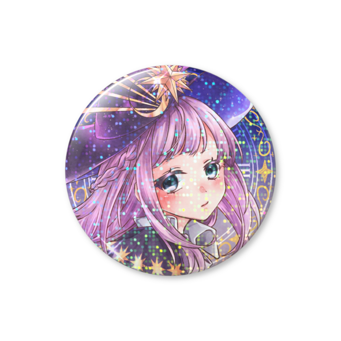 ホログラム缶バッジ - 56mm