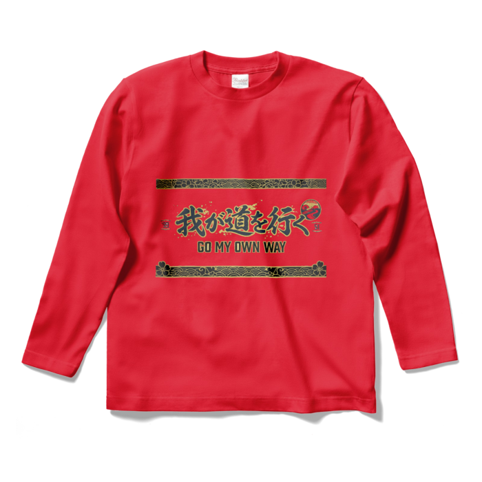 ロングスリーブTシャツ - S - レッド