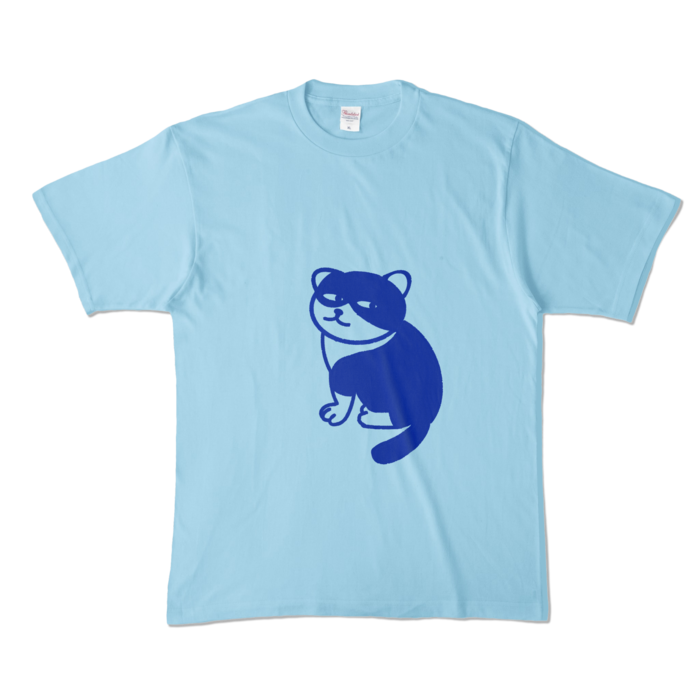 カラーTシャツ - XL - ライトブルー (淡色)