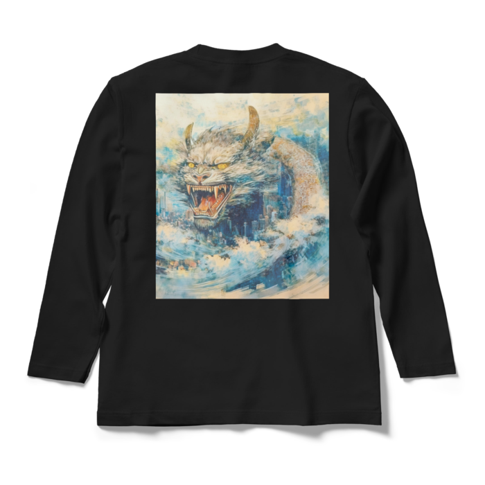 ロングスリーブTシャツ - M - ブラック