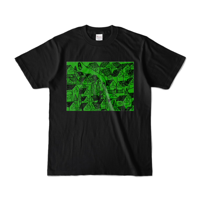 カラーTシャツ - S - ブラック (濃色)