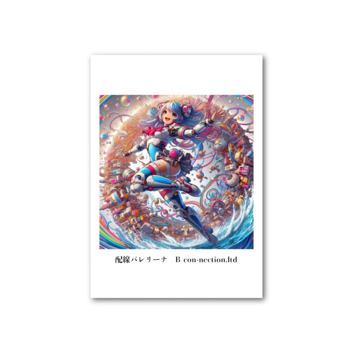 フォト風カード - 縦 - 片面