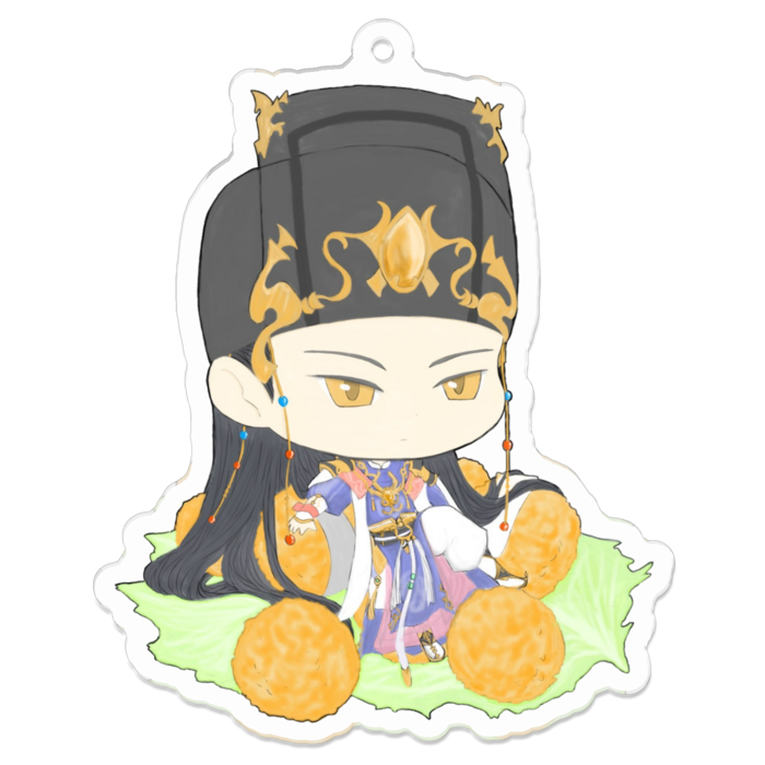 アクリルキーホルダー（コーティング） - 70 x 70 (mm)