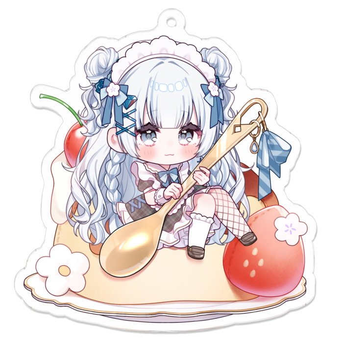 アクリルキーホルダー - 70 x 70 (mm)