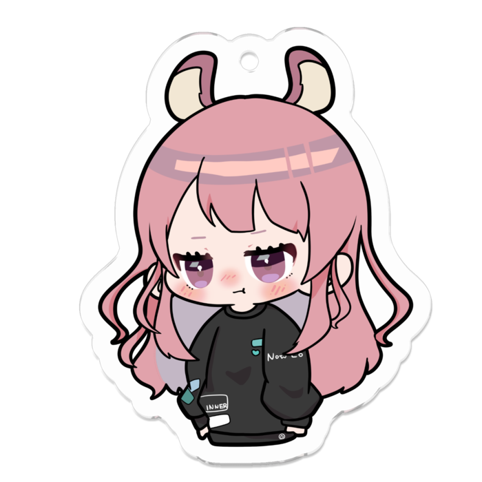 アクリルキーホルダー - 50 x 50 (mm)