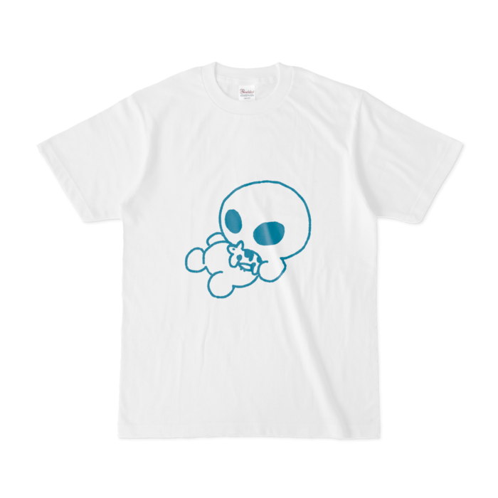 Tシャツ - S - 青インク