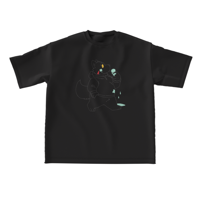 ビッグシルエットTシャツ - L - 正面