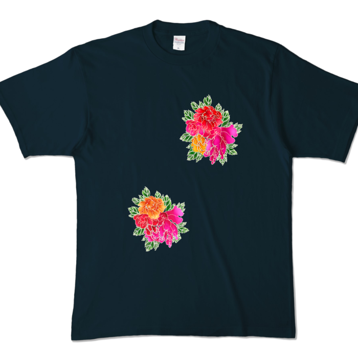 カラーTシャツ - XL - ネイビー (濃色)