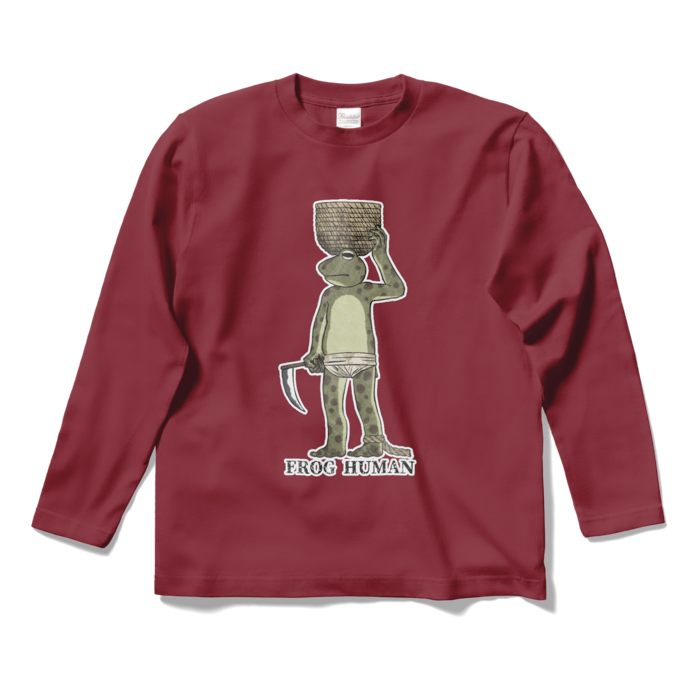 ロングスリーブTシャツ - S - バーガンディ