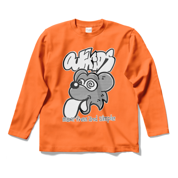 ロングスリーブTシャツ - S - オレンジ