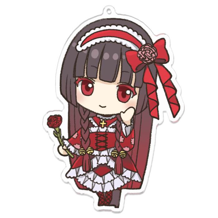 アクリルキーホルダー - 100 x 100 (mm)