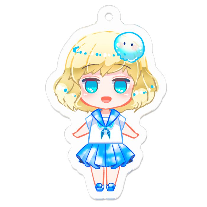 アクリルキーホルダー - 50 x 50 (mm)