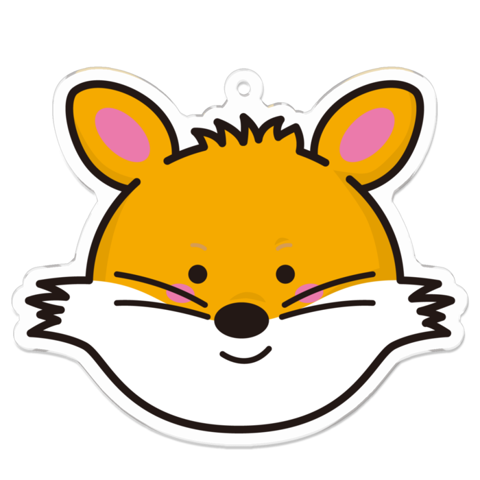 アクリルキーホルダー - 70 x 70 (mm)